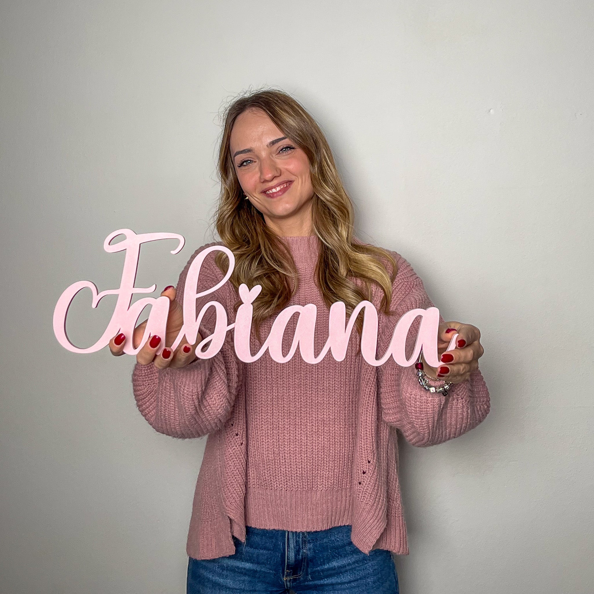 Scritta da Appendere Personalizzata PLA - 50cm