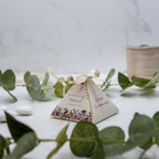 Scatola Piramidale Beauty of Flowers - Eventi Fai da Te