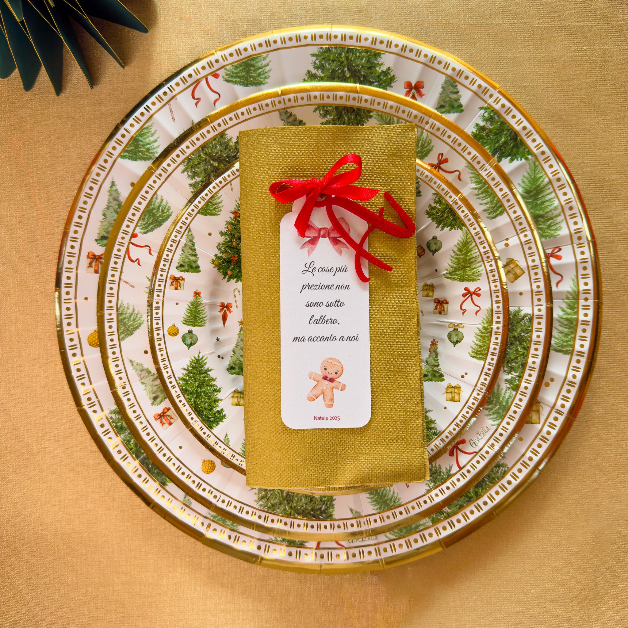 Segnaposto con Lettera - Pan di Zenzero