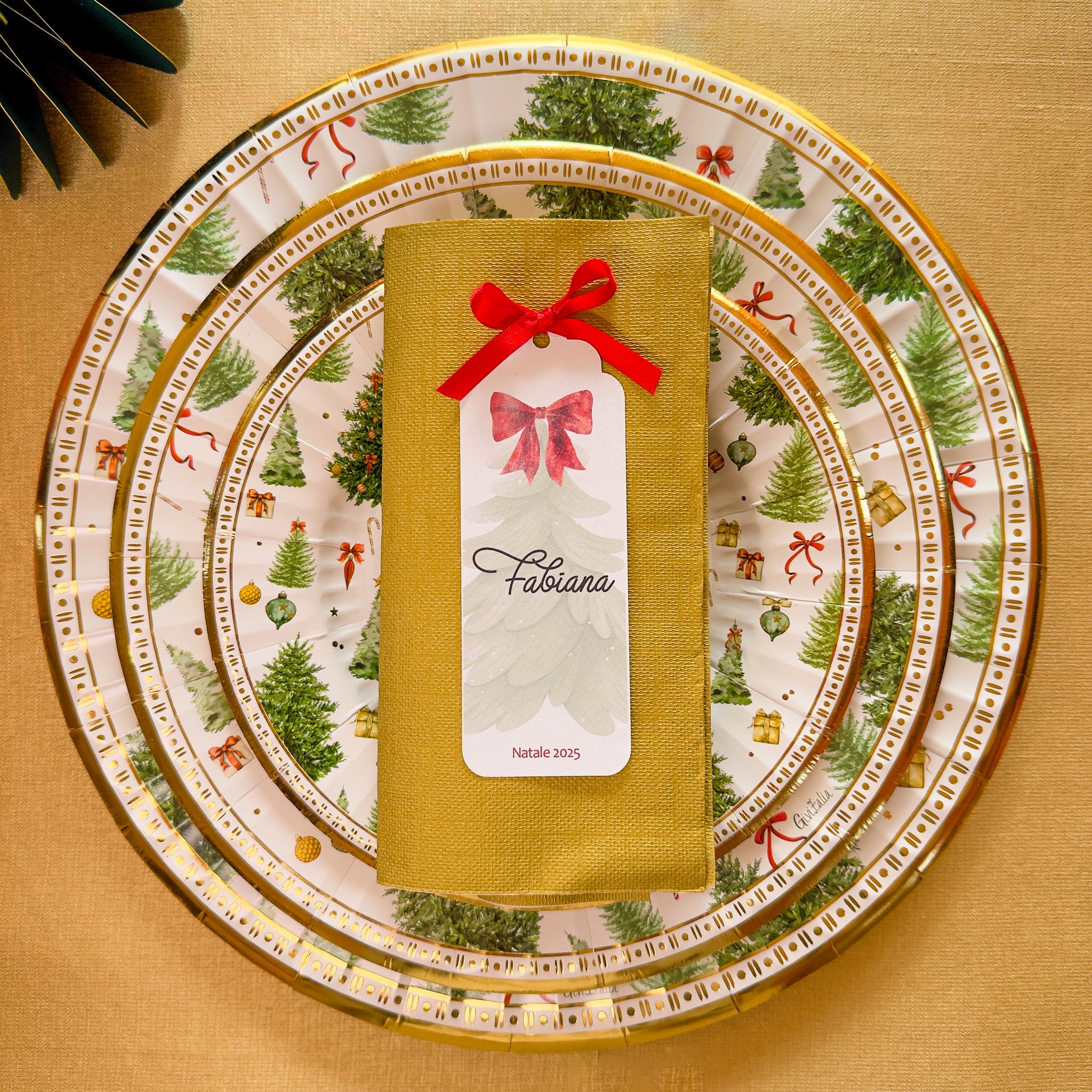 Segnaposto con Nome - Albero