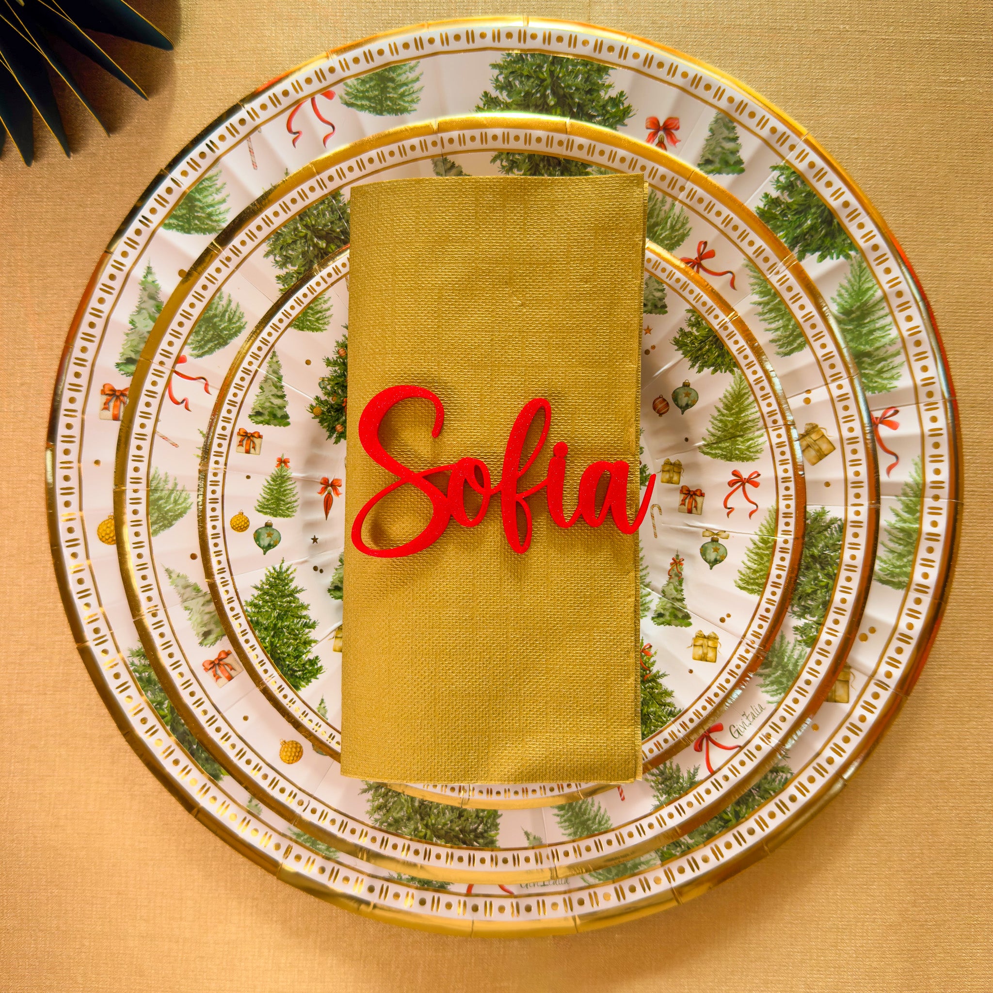 Segnaposto Personalizzato Nome PLA