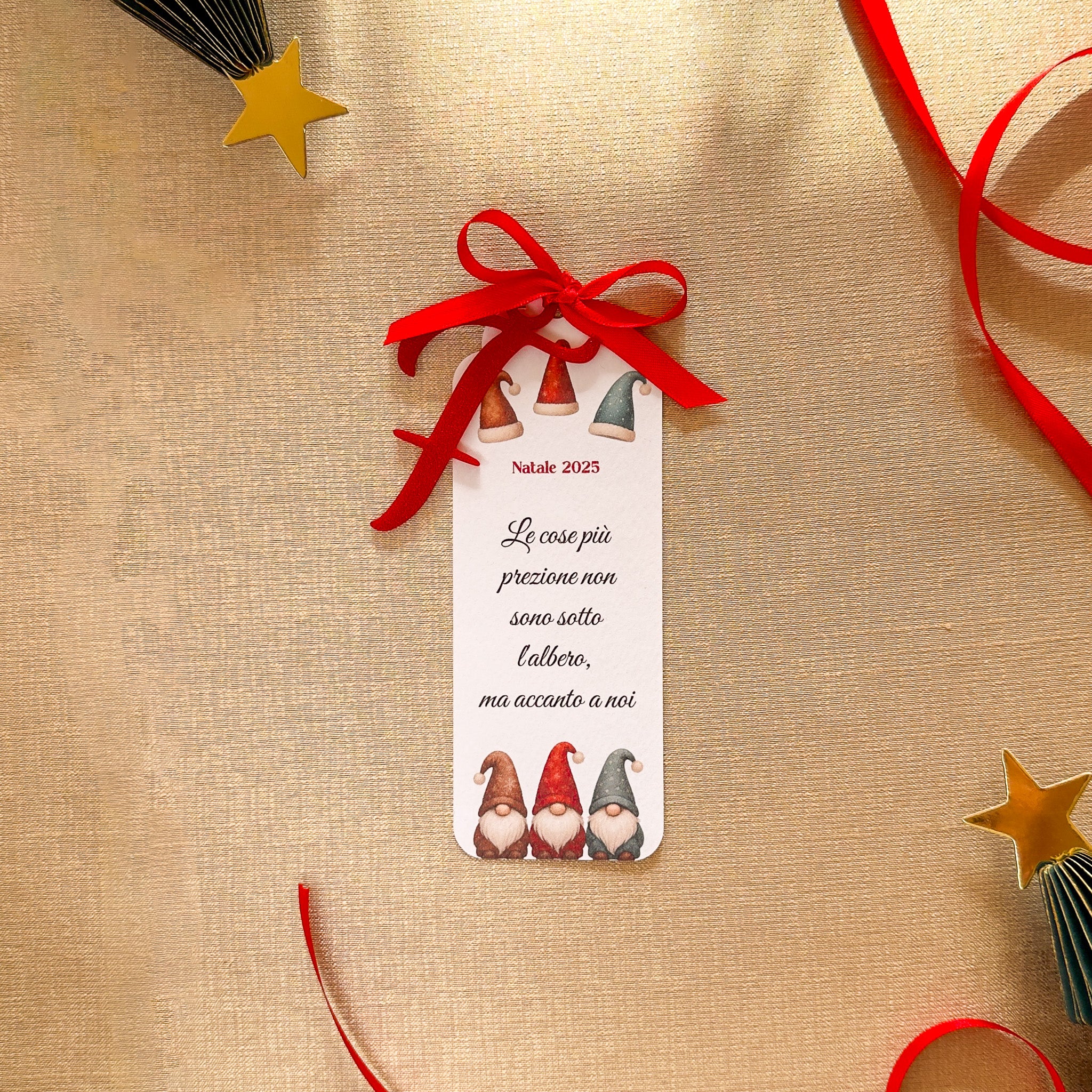 Segnaposto con Lettera - 3 Gnometti