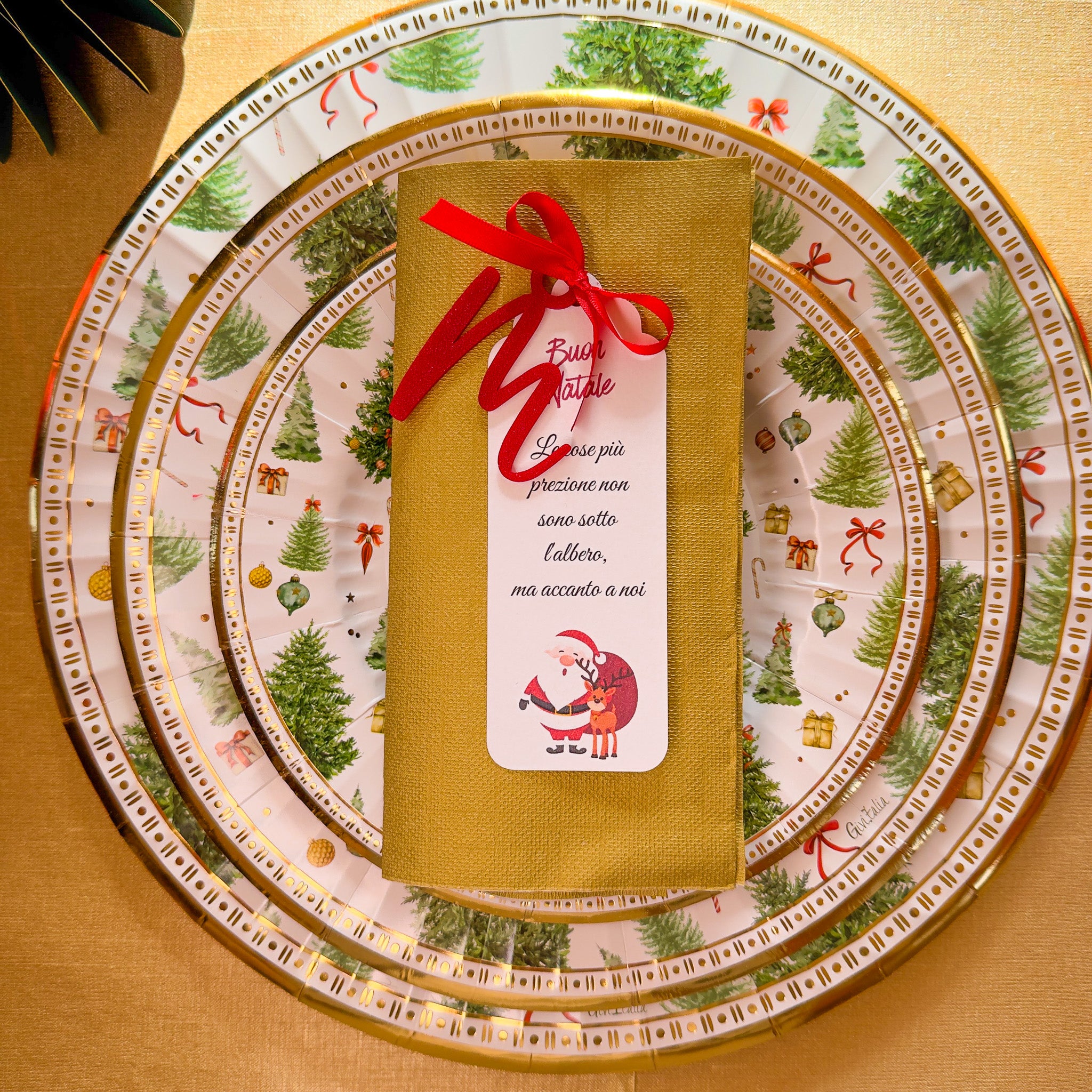 Segnaposto con Lettera - Santa Claus