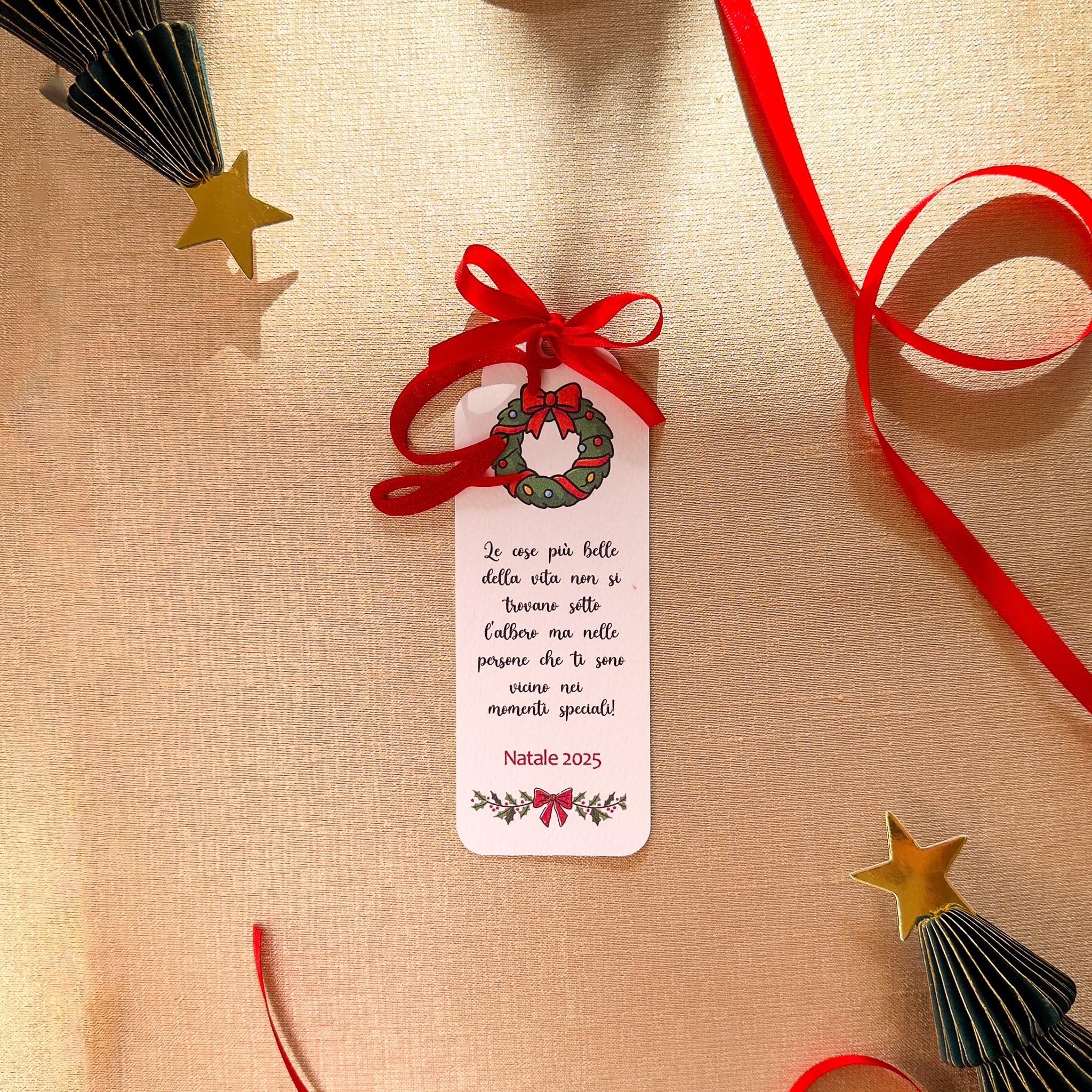 Segnaposto con Lettera - Ghirlanda