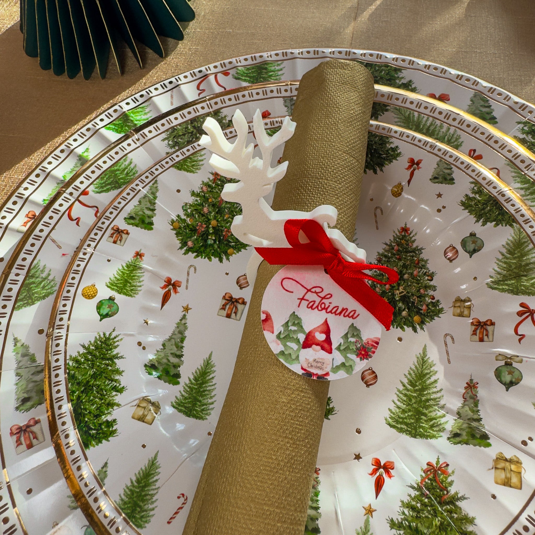 Portatovagliolo con Tag Gnometti