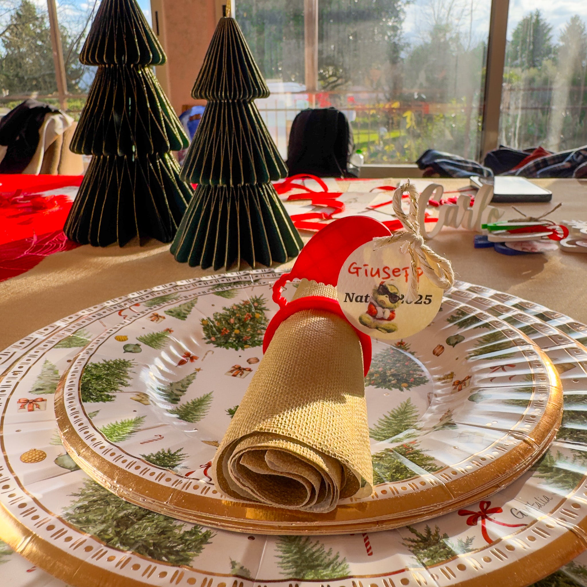 Portatovagliolo con Tag Grinch