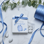 Scatola Apertura Laterale Maglia Azzurro - Eventi Fai da Te