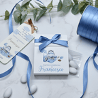 Scatola Apertura Laterale Ippopotamo Azzurro - Eventi Fai da Te