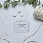 Astuccio PortaConfetti Tocco di Laurea Minimal - Eventi Fai da Te