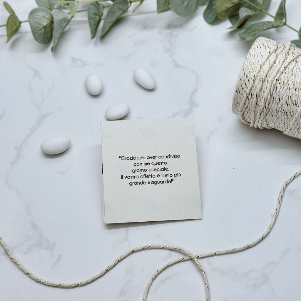 Astuccio PortaConfetti Laurea Elegant - Eventi Fai da Te