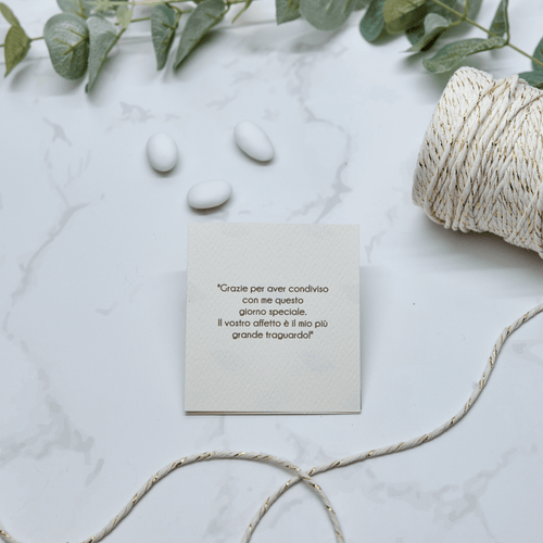 Astuccio PortaConfetti Laurea Classic - Eventi Fai da Te