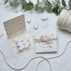 Astuccio PortaConfetti Saturno Rosa - Eventi Fai da Te