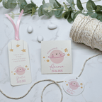 Astuccio PortaConfetti Saturno Rosa - Eventi Fai da Te