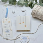 Astuccio PortaConfetti Saturno Azzurro - Eventi Fai da Te