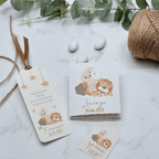 Astuccio PortaConfetti Leone Dormiente Beige - Eventi Fai da Te