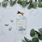 Segnaposto Ippopotamo Azzurro - Eventi Fai da Te