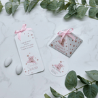 Segnaposto Orsetto Rosa - Eventi Fai da Te