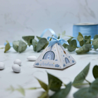 Scatola Piramidale Arcobaleno Azzurro - Eventi Fai da Te