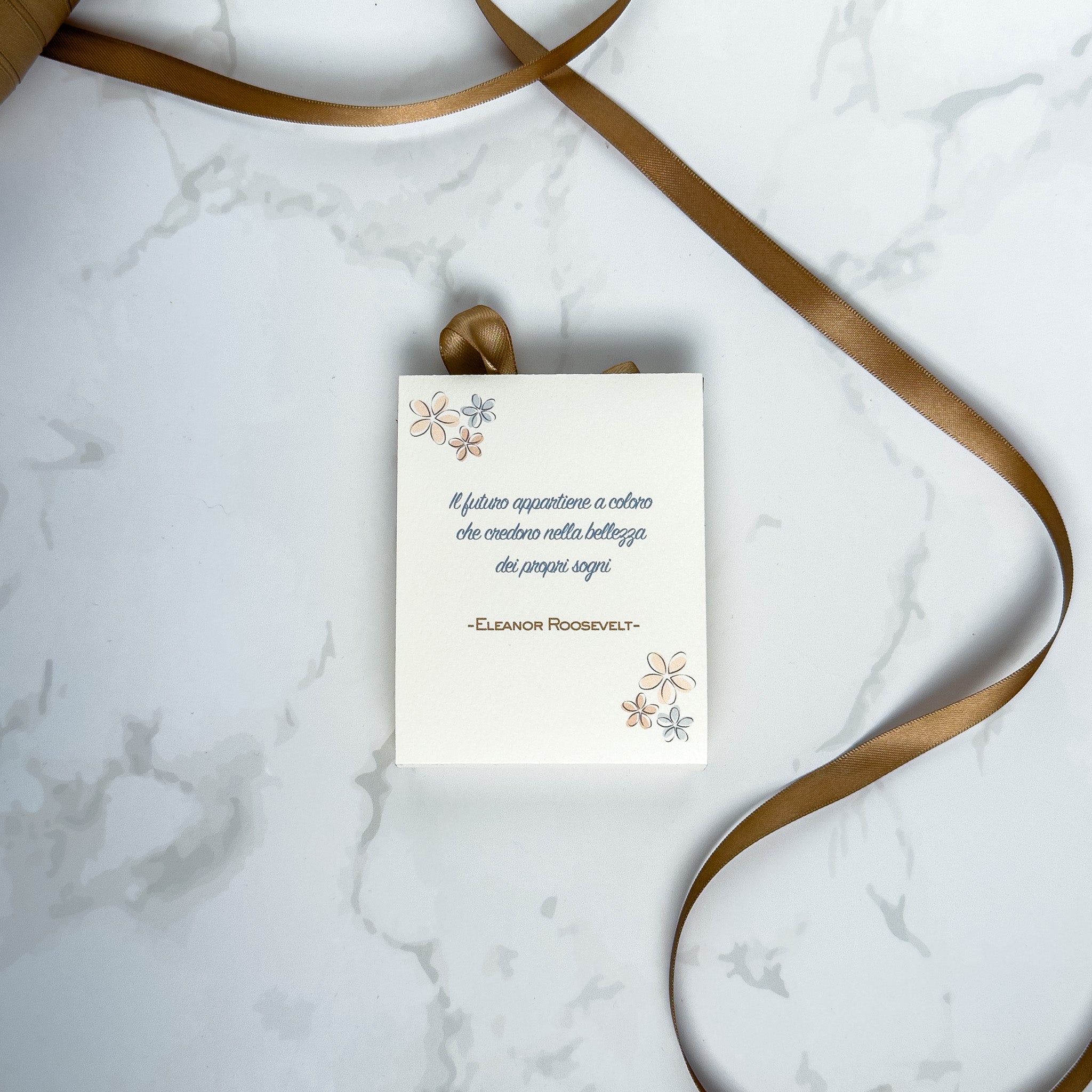 Scatola Apertura Laterale Gold Flowers