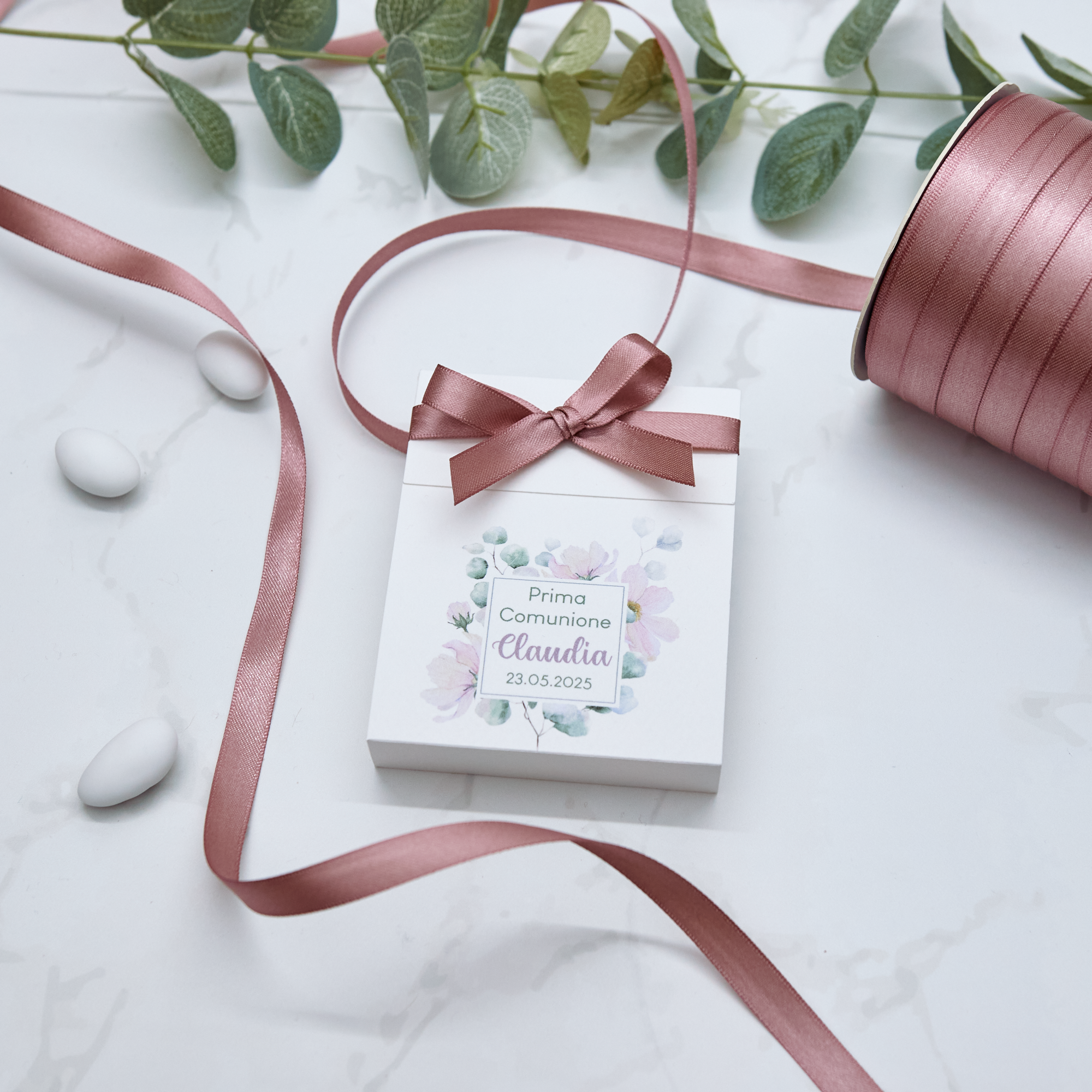 Scatola Apertura Laterale Flowers Elegant - Eventi Fai da Te