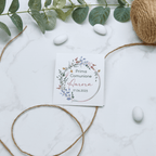 Astuccio PortaConfetti Flowers Circle - Eventi Fai da Te