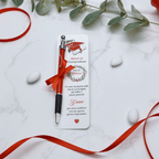 Segnaposto Laurea Corona di Alloro con Penna e Portachiavi - Eventi Fai da Te