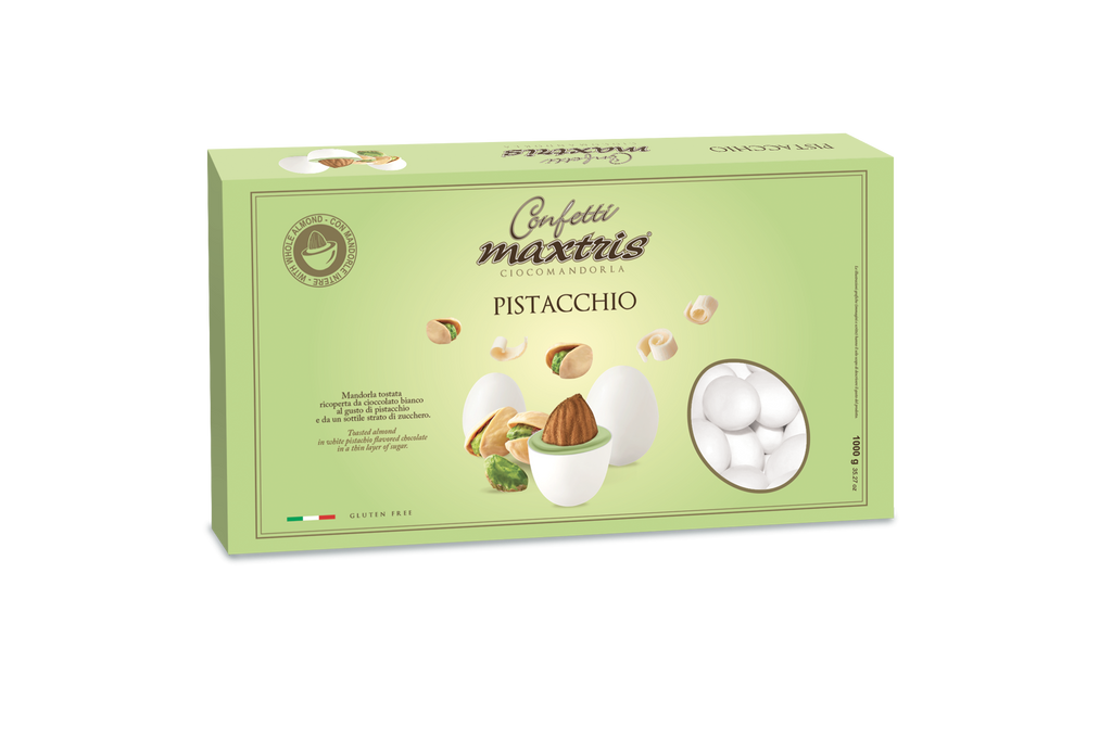 Confetti Pistacchio cf. 1 kg - Eventi Fai da Te