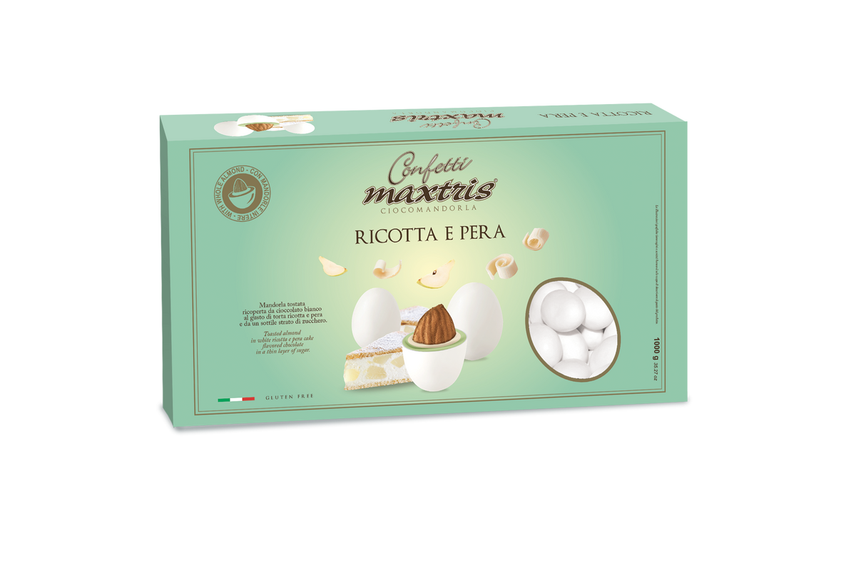 Confetti Ricotta e Pera cf. 1 kg - Eventi Fai da Te