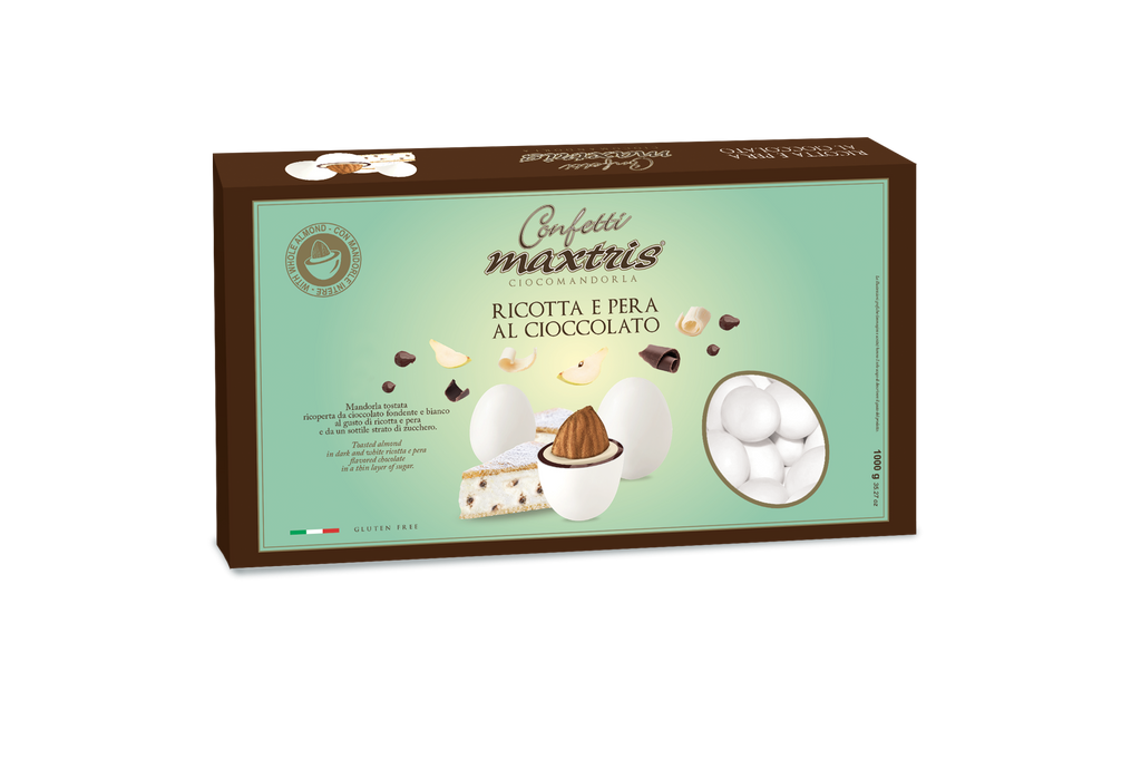 Confetti Ricotta Pera e Cioccolato cf. 1 kg - Eventi Fai da Te