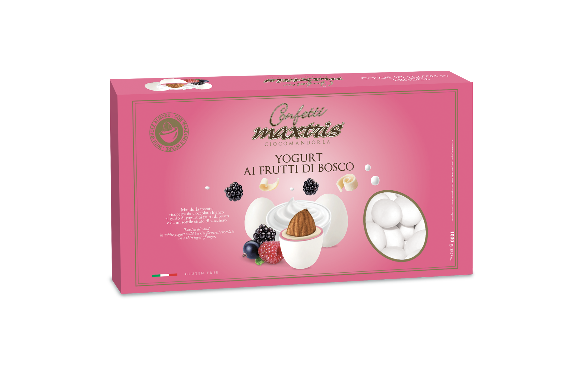 Confetti Yogurt ai Frutti di Bosco cf. 1 kg - Eventi Fai da Te