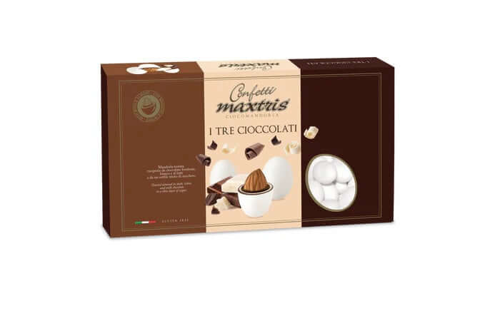 Confetti I Tre Cioccolati cf. 1 kg - Eventi Fai da Te